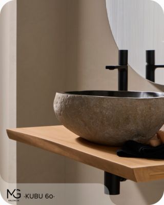 PLATEAU EN TECK KUBU 60 x 45 x 4 cm