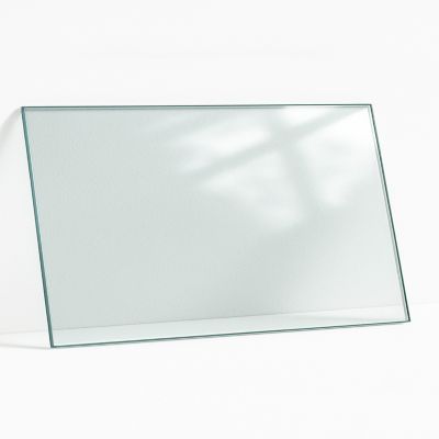 Plateau en verre trempé Tulup rectangulaire Transparent