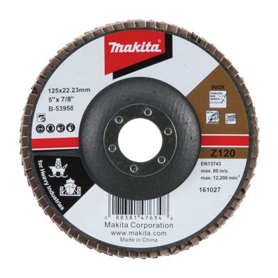 Plateau À Lamelles Makita B-53958 125 Z120