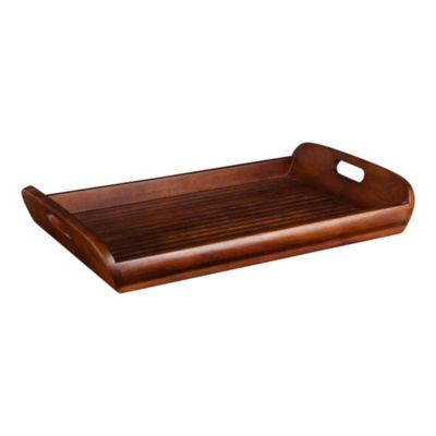 Plateau manguier walnut 50x31 cm