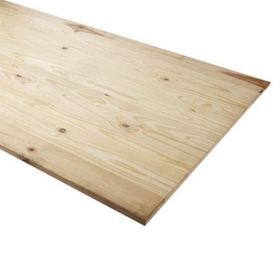Plateau pin bord droit 150 x 80 cm