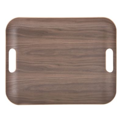 Plateau rectangle 45 x 36 Classic brun
