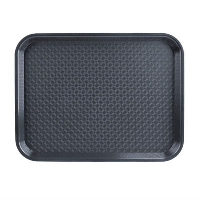 Plateau Self-Service Anthracite 265x345 mm - Olympia Kristallon