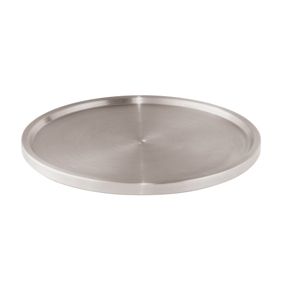 Plateau tournant simple L. 26,5 cm inox