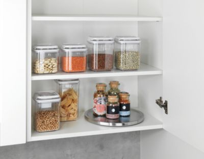 Plateau tournant simple L. 26,5 cm inox