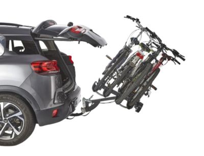 Porte-vélo attelage Arezzo 3 vélos Noir