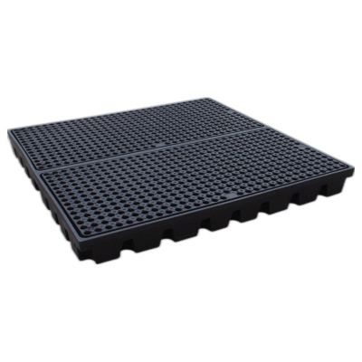 plateforme de rétention 230l de l.1600 x l. 1600 x h.150mm - hu 0240 - clas equipements