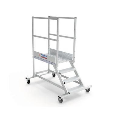 Plateforme roulante 3 marches - Hauteur max. de travail 2.60m - PTF103-GD