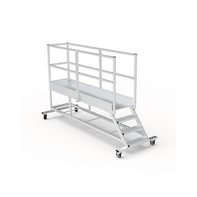 Plateforme roulante 3 marches - Hauteur max. de travail 2.60m - PTF2503-PT