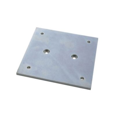 Platine de fixation au sol pour pied elliptique