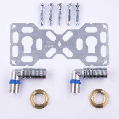 Platine double cloison multicouche à sertir Ø20 mm Noyon et Thielbault