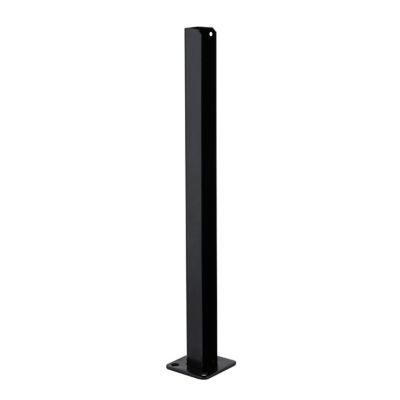 Platine pour poteau h.0,50 m en métal