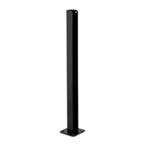 Platine pour poteau h.0,50 m en métal
