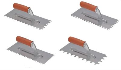 Platoir denté 28x12 - Denture arrondie 15 mm - RAIMONDI