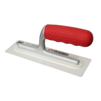 PLATOIR LISSEUSE POLYCARBONATE (PLASTIQUE)  pour béton ciré couleur clair et enduit  - 20 cm x 8 cm - ARCANE INDUSTRIES