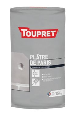 Plâtre de Paris super fin 15 kg Toupret