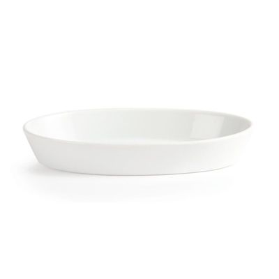 Plats à Sole Ovales Blancs 32 x 195 x 110 mm - Boite de 6 - Olympia