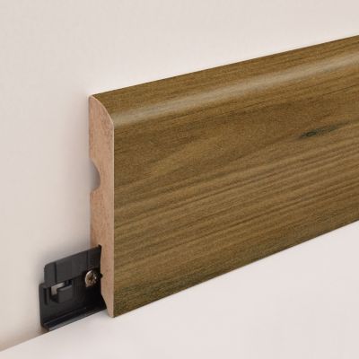 Plinthe arrondie MDF décor 4 GoodHome 220 x 8 cm, ép.13 mm