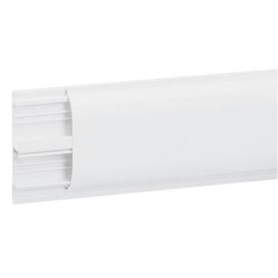 Plinthe avec cloison 80x20 mm Legrand - 2 compartiments