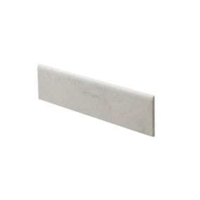 Plinthe blanche 7,5 x 30 cm Ideal Marble (vendue à la pièce)