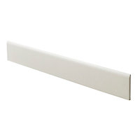 Plinthe blanche 8 x 60 cm Floated (vendue à la pièce)
