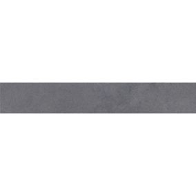 Plinthe carrelage anthracite Newport 8 x 45 cm