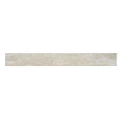 Plinthe carrelage beige aspect ardoise tintée finition mat Colours Shaded L.61,5 x H.7,5 x ép.0,90 cm