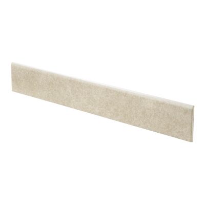 Plinthe carrelage beige aspect béton finition mat Colours Kontainer L.60 x H.8 x ép.0,90 cm