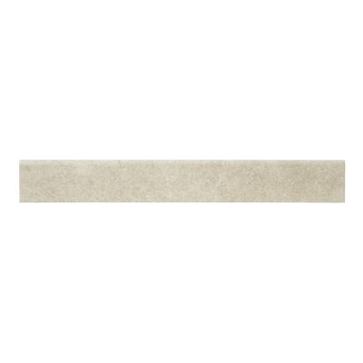 Plinthe carrelage beige aspect béton finition mat Colours Kontainer L.60 x H.8 x ép.0,90 cm