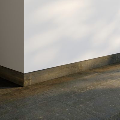 Plinthe carrelage Dourtio Marron l.7 x L.60 cm