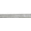 Plinthe carrelage intérieur grès cérame émaillé aspect béton gris Tendance L.60 x H.7,5 x ép. 0,74 cm