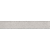 Plinthe carrelage sol gris clair 8,5 x 60 cm Hangar Silver