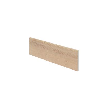 Plinthe en carrelage effet bois brut L.30 x l.7,5 cm x ép.8,7 mm, Norwegio