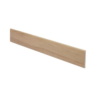 Plinthe en carrelage effet bois brut L.60 x l.8 cm x ép.9,4 mm, Woodproject