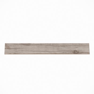 Plinthe en carrelage effet chêne gris mat L.45 cm x l.8 cm x ép.10 mm, Vintage Oak