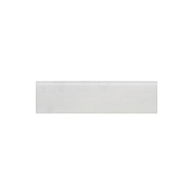 Plinthe en carrelage gris clair effet bois L.30 x l.7,5 cm x ép.8,7 mm, Norwegio
