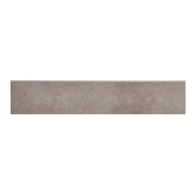 Plinthe en carrelage gris effet béton L.61,5 x l.8 cm x ép.7,4 mm, Konkrete
