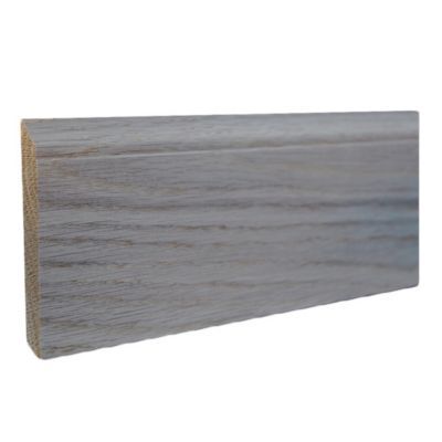 Plinthe en chêne bord arrondi 9 x 67 mm L.2,4 m