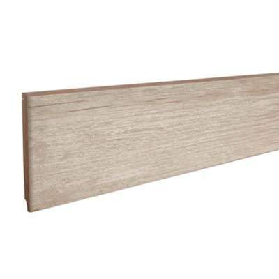 Plinthe grise 10 x 60 cm Cotage (vendue à la pièce)