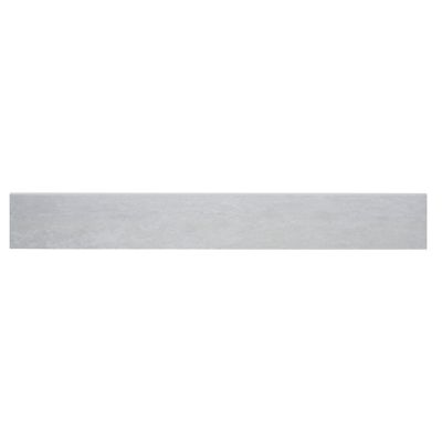 Plinthe grise 8 x 60 cm Soft Travertin