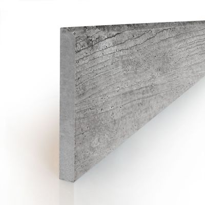 Plinthe industrie gris 7,3 x 60 cm vendue par 2