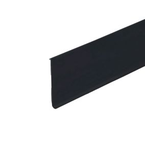 Plinthe à Lèvre PVC - Anthracite - A l'unité - 1 m