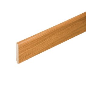 Plinthe MDF 2 m - Chêne Français - Lot de 5 - 80 x 14 mm, Lot de 5