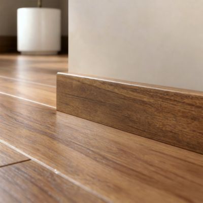 Plinthe MDF 220 x 6 cm Décor 225 marron (vendue à la pièce)