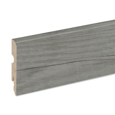 Plinthe MDF 220 x 8 cm Décor 85 chêne gris (vendue à la pièce)