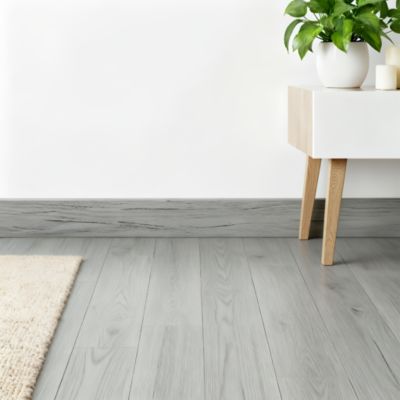 Plinthe MDF 220 x 8 cm Décor 85 chêne gris (vendue à la pièce)