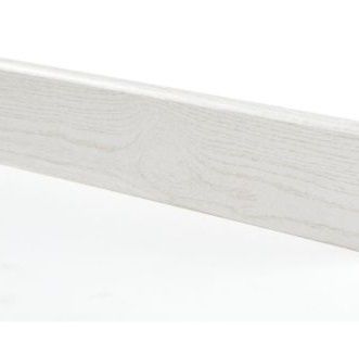 Plinthe MDF frêne blanc L.220 x l.7 x ep. 1 cm