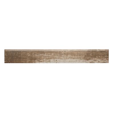 Plinthe naturelle 8 x 60 cm Worn Wood