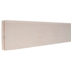 Plinthe pin blanc 235 x 9,5 cm, ép.10 mm