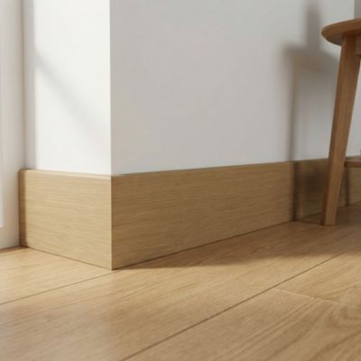 Plinthe plaquée bois décor 270 chêne (vendue à la pièce)